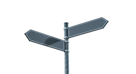 Isolated Directional Signpost