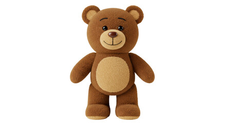 Isolated Teddy Bear Plush Toy