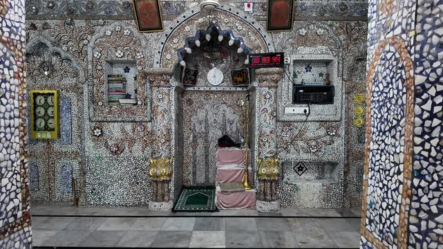 Chini Mosque aka the Glass Mosque, Saidpur, Bangladesh