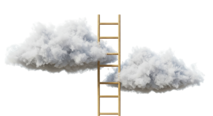 Isolated Ladder to Clouds