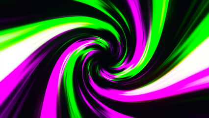 Obraz premium Colorful cosmic swirl background. Mystical speed stripes, glitter effect. Neon speed lines. Glow effect, powerful energy.