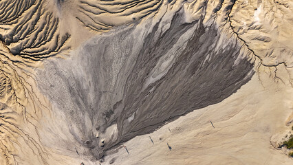 Buzău's Boiling Mud Volcanoes. 
This photo provides a glimpse into this extraordinary geological phenomenon, where the Earth seems to be constantly in motion.