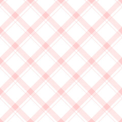 Fabric pattern, pink checkered pattern, gift wrapping paper , seamless pattern 