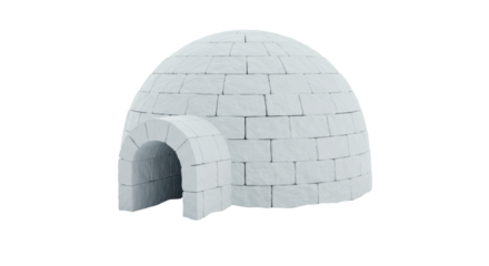 Isolated Igloo