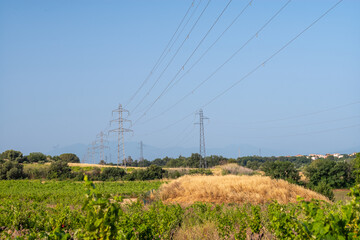 high voltage power lines