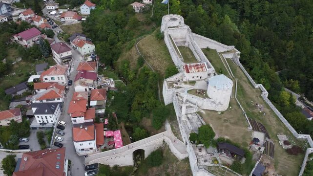  Travnica fortress in Travnik, Bosnia and Hercegovina