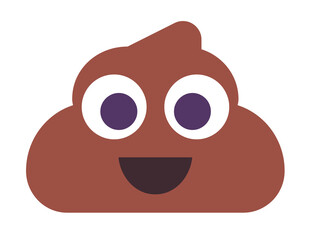 Happy Poop Cartoon