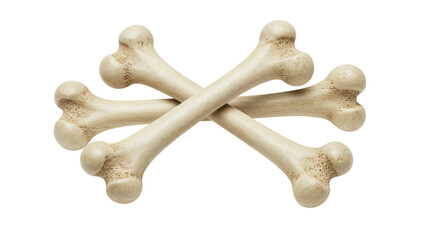 Isolated Pile of Dog Bones