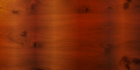 "High Gloss Lacquered Wood Panels with Rich, Deep Brown Tones and Polished Reflective Surfaces, Accentuating the Natural Grain and Creating a Luxurious, Retro-Inspired Background"
