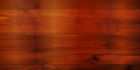 A Stunning Close-Up of Glossy Lacquered Brown Wood Panels, With Deep Reflective Tones and Visible Natural Grain Patterns, Creating a Sophisticated and Retro-Inspired Wooden Backdrop"
