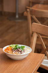 bun bo nam bo noodle dish vietnamese