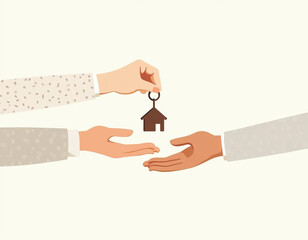 consegnare le chiavi di casa dopo l'acquisto