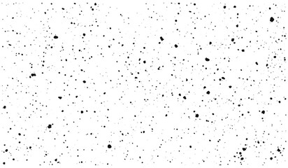 Vector illustration sand paper texture, mottled paper background, grain noise dust effect, black speckle bg, vintage grungy old rough grainy surface, seamless white paper pattern.
