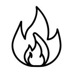 Fire icon, Frame icon