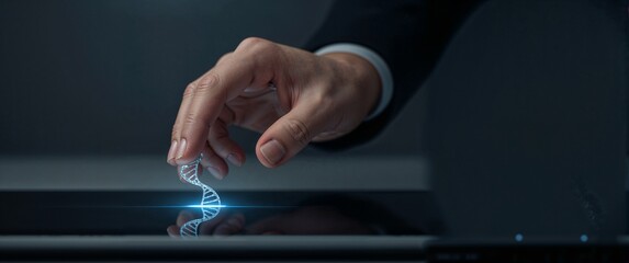 Analyzing genetic code with digital technology interface