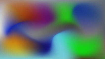Colorful pink, purple, yellow, tosca,green and blue abstract gradient noise grain background	