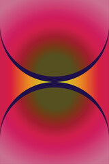 Abstract pink gradient color mobile wallpaper image