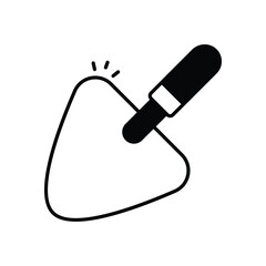 Trowel Vector icon