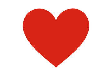 Cora&ccedil;&atilde;o vermelho vetor.