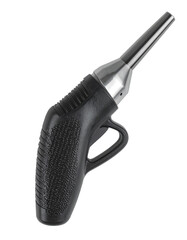 Obraz premium A gas stove igniter with a sleek metallic tip and ergonomic plastic handle Isolated on Transparent or White Background