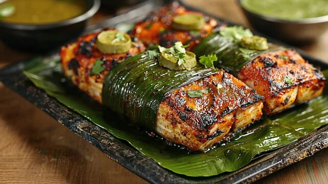 meen pollichathu traditional kerala fish dish video
