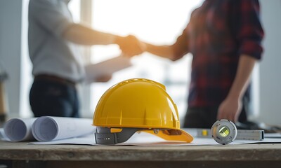 Construction Project Partnership Successful Collaboration and Teamwork