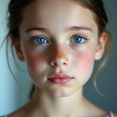 portrait of a little girl