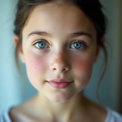 portrait of a little girl