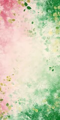 Fototapeta premium Delicate pastel texture with soft pink and green hues, ideal for dreamy backgrounds and designs.