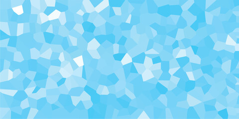 Abstract geometric pattern in light blue shades forming a modern artistic mosaic background with textured irregular polygons for creative designs.