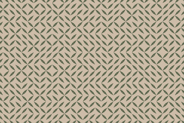 Monochrome technology background, neutral earthy colors, abstract geometric bg with random placed design elements, seamless vector pattern intricate chaotic connected shapes grid
