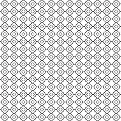 Abstract black and white Islamic pattern, geometric pattern. Modern vector illustration for greeting card, cover, flyer, wallpaper. Abstract texture ornament design, repeating tile
