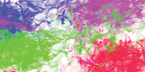 Abstract watercolor splatter background in vibrant colors for creative design projects artistic expressions of fluidity and texture.