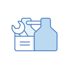Obraz premium Toolbox Vector icon