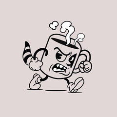 coffee mug vector  design illustrator