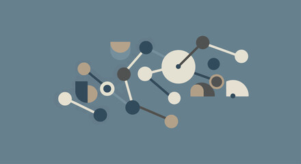 Abstract Geometric Network Design Connecting Shapes and Lines