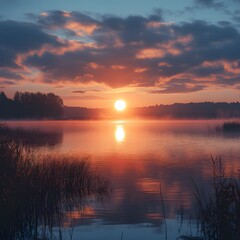 Naklejka premium a body of water