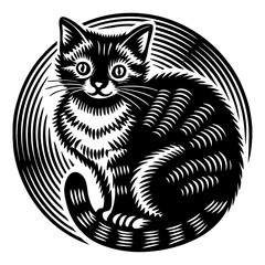 Cat BW.ai