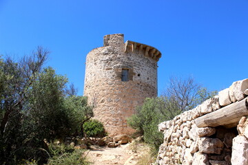 Torre del cap andritxol Mallorca Balearen Insel Sehensw&uuml;rdigkeiten 