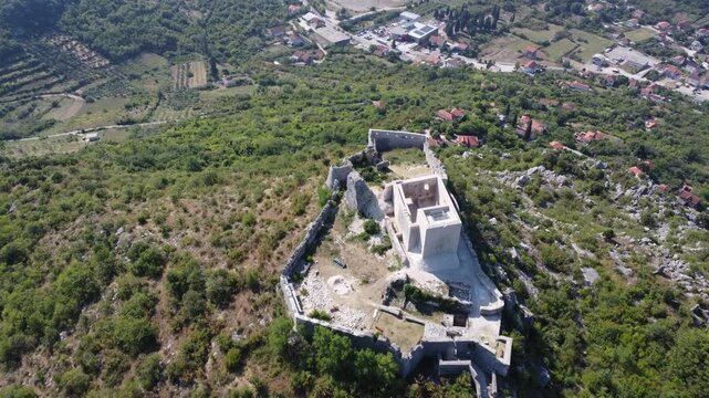 Fortress of Herzog Stjepan Vukčić Kosača in Ljubu&scaron;ki, bosnia and herzegovina