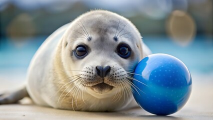 Sea lion on the beach