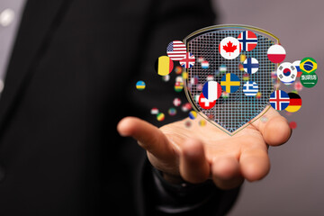 Safeguarding international data with robust cybersecurity measures.  Protecting your global business.