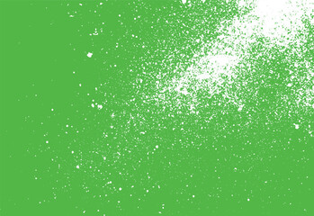 Abstract green background with white splatter texture ideal for graphic design and artistic projects