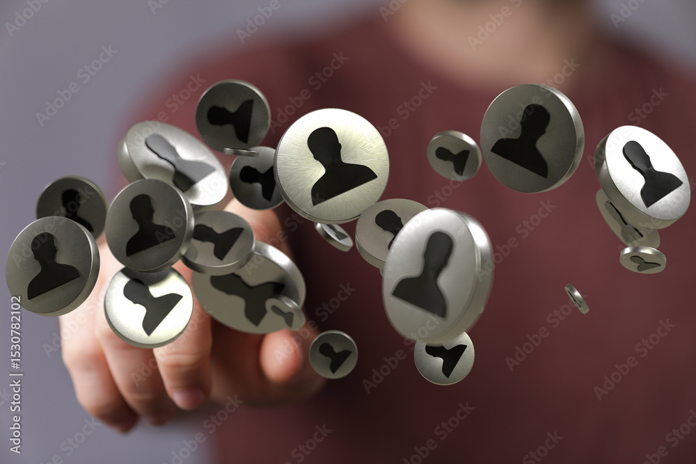 Poster Efficiently connect and manage your professional network. Streamline communication and collaboration.
