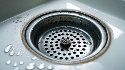 Close-up of sink featuring detailed view of the basin and faucet.