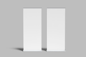 Roll Up banner blank mockup