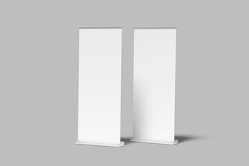 Roll Up banner blank mockup