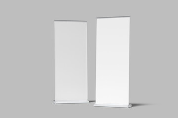 Roll Up banner blank mockup
