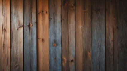 Fototapeta premium Brown wood texture background originating from natural tree. Wooden panel featuring intricate patterns. Space for your work.