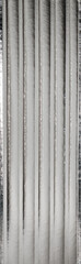 Texture of a glass decorated with an engraving